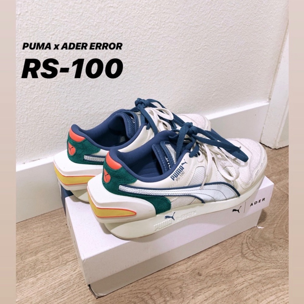 PUMA x ADER ERROR RS-100 (Fits 👩7.5, Worn 2x)